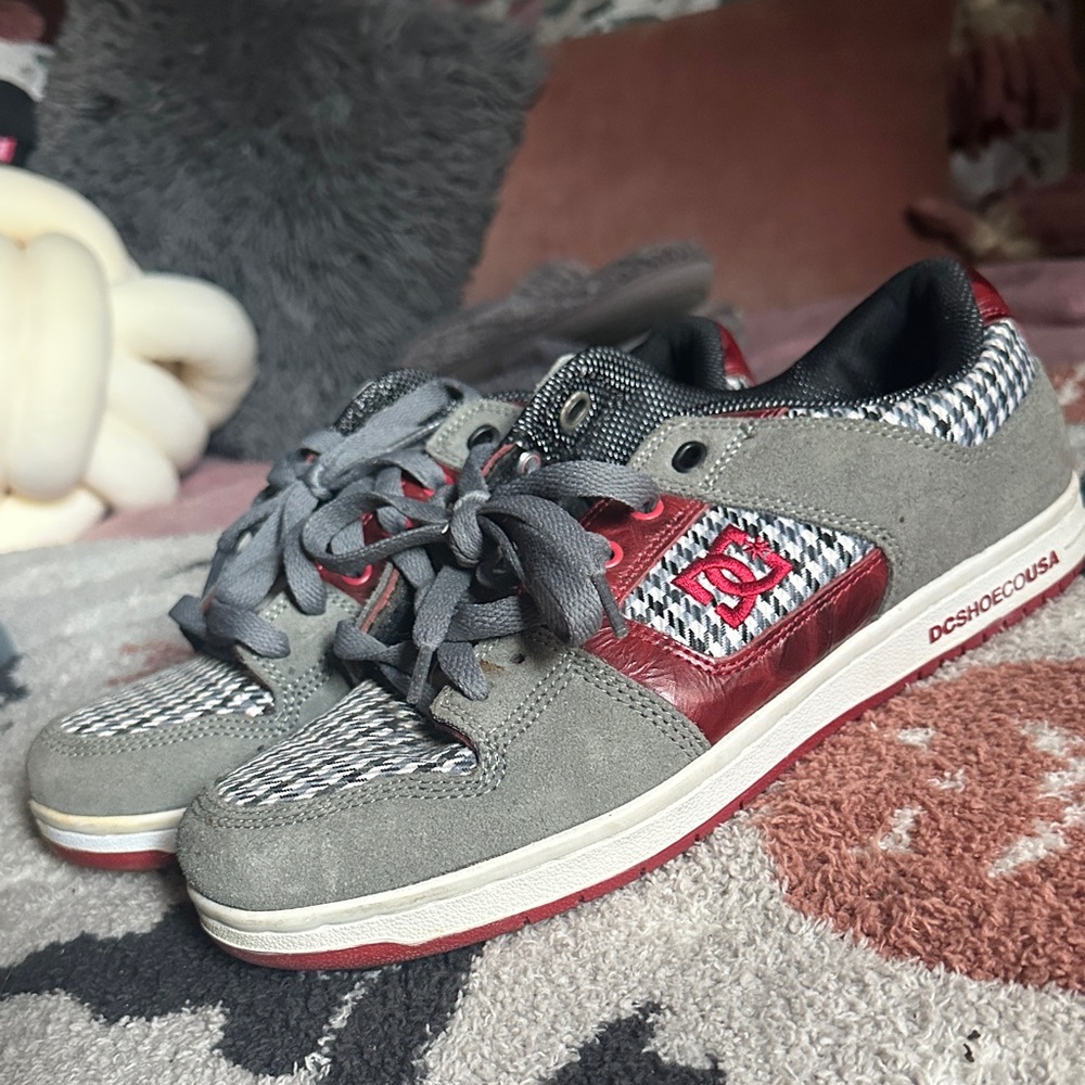 DC Black and Red Sneakers